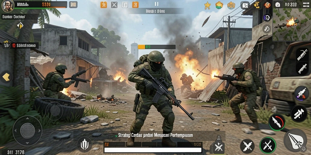 Tampilan gameplay menegangkan dari 3178 yang penuh taktik.