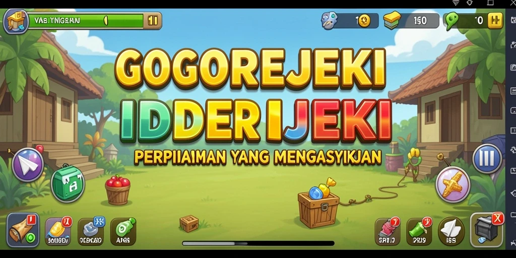 Screenshot GOGOREJEKI menunjukkan gameplay yang menarik dan santai.