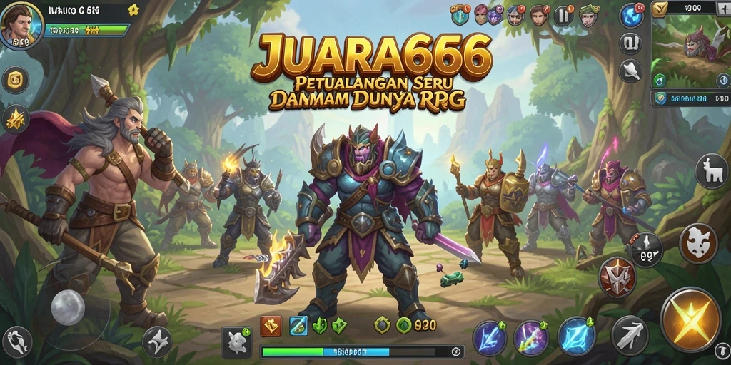 Tampilan gameplay JUARA666 yang menarik dengan pertempuran seru dan grafik memukau.