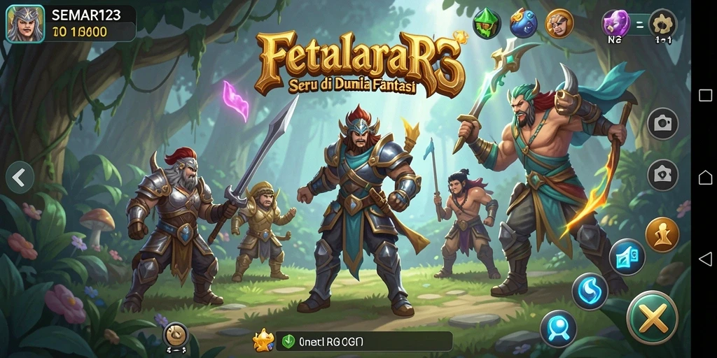 Gameplay seru di SEMAR123 dengan petualangan RPG yang mendebarkan.